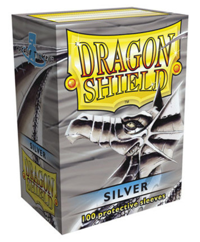 Протекторы Dragon shield, цвет:Серебро, DS Sleeves: Silver