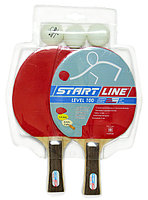 Ракетки для настольного тенниса Start Line Level 100 (Набор 2 ракетки + 3 шарика)