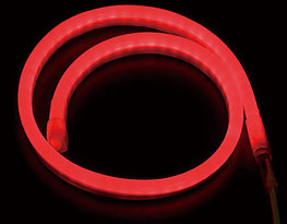 Икемді неон, 220в Flex Neon, икемді неон, суық неон, икемді неон, неон сымы Түсі: қызыл