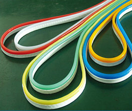 Иілгіш неон жұқа, 220В плиткалар SMD 3528 суық неон, икемді неон. Икемді жарықдиодты неон 220 вольт.