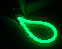 Холодный неон, 220 в Flex Neon, гибкий неон, холодный неон, флекс неон, неоновый шнур Цвет: зеленый