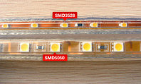 Светодиодная лента SMD 3528, 220 v в пвх оболочке RGB, фото 7