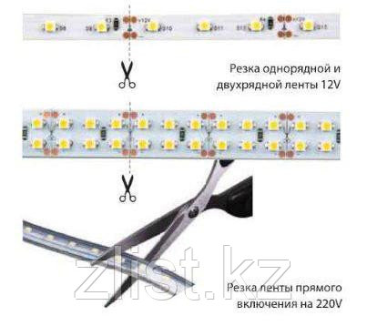 Светодиодная лента SMD 5050, RGB 12v герметичная 60 диодов/метр - фото 2 - id-p67676097