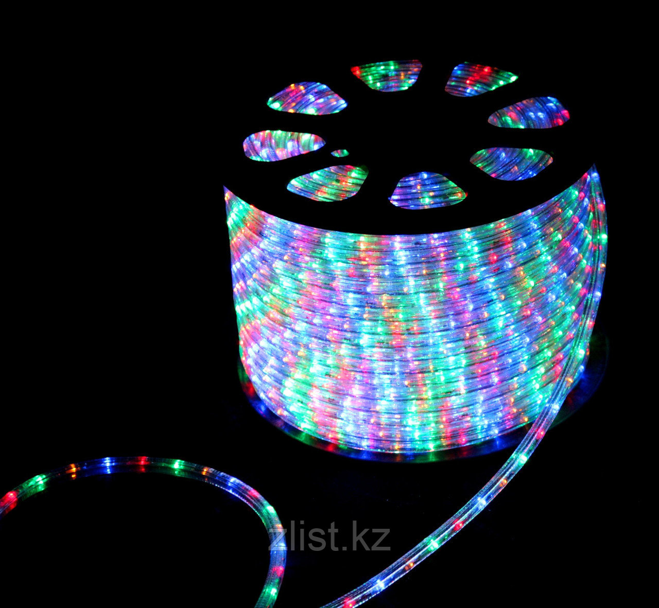LED Дюралайт плоский 5-х жильный RGB
