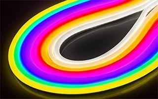 Неоновый шнур, 220 в неон холодный, флекс, круглый неон, 360 градусов. Все цвета. 16 мм - фото 1 - id-p67676125