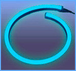 Көк суық неон жартылай кәсіби матрица 220В