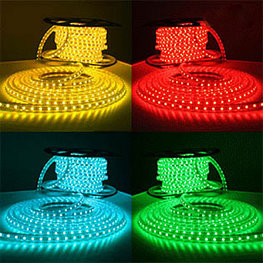 ПВХ қабықшадағы диодты таспа SMD 3014, 220 v, 120 диодтар