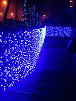 Гирлянды светодиодные, новогодние, уличные LED гирлянда "Шторки Занавес" 2*2 метра, фото 4