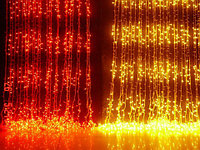 Гирлянды светодиодные, новогодние, уличные Водопад. 3*8 метров RGB, синий, белый, желтый и др. цвета, фото 6