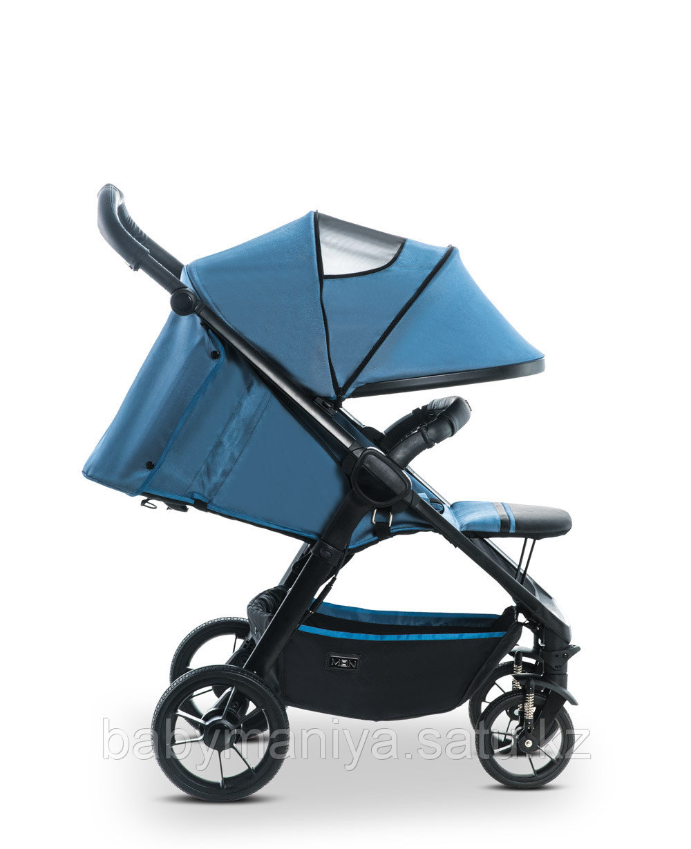 Коляска детская прогулочная Moon JET-R City blue/nylon