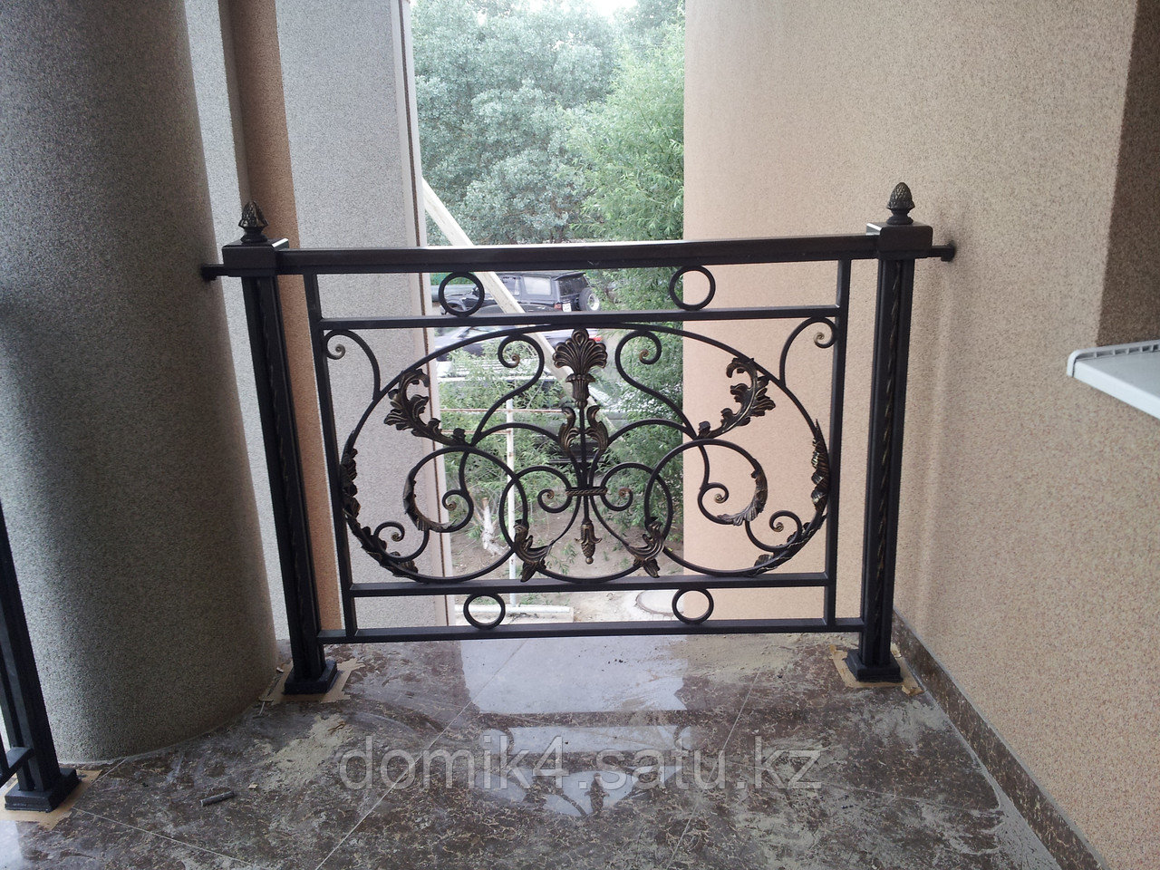 Балконные кованые ограждения - фото 1 - id-p67688354