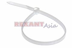 Хомут-стяжка кабельная нейлоновая REXANT 300 x3,6 мм, белая, упаковка 100 шт., (07-0300 )