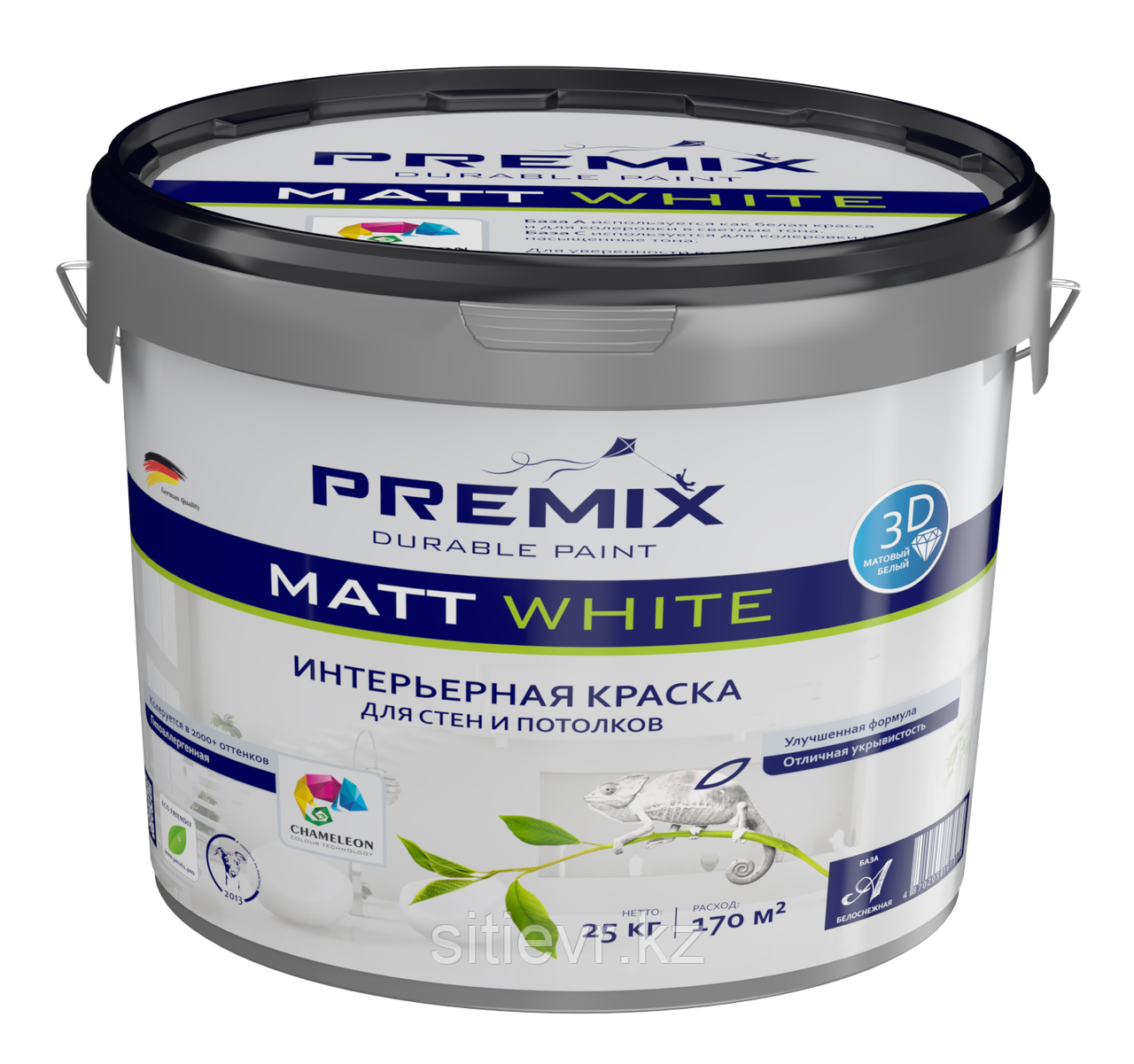 Водоэмульсия - Premix Matt White 15 кг