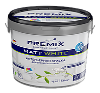 Водоэмульсия - Premix Matt White 15 кг