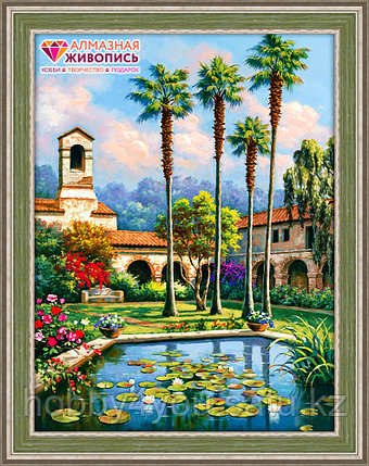 Картина стразами "Райский сад", 30*40см, фото 2