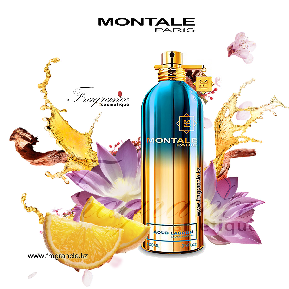 Парфюм Aoud Lagoon Montale 100ml (Оригинал - Франция)