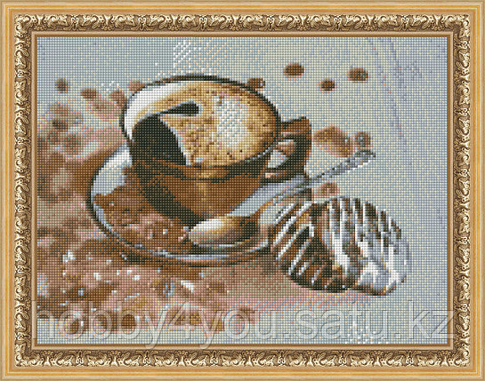 Картина стразами "Бодрящий кофе", 30*40см, фото 2
