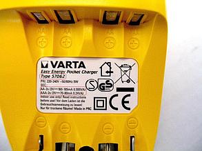Зарядное устройство Varta на 4 аккумулятора, фото 2