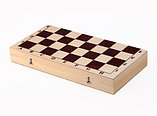 Шахматы турнирные утяжеленные лакированные с доской 400х200х55, фото 4
