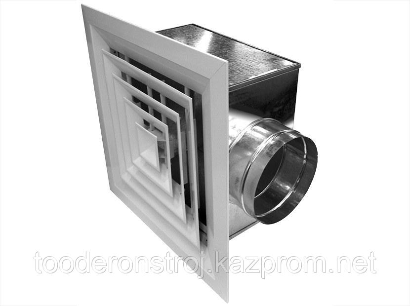Диффузор потолочный квадратный регулируемый типа SAD ( САД ) 450 х 450 - фото 4 - id-p3679164
