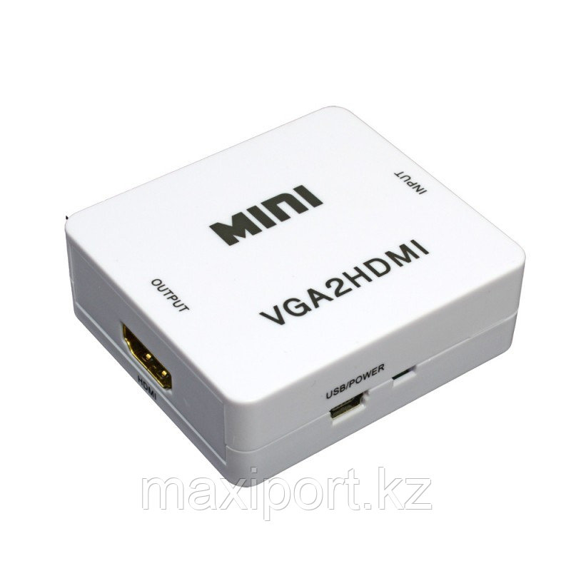 Конвертeр VGA на HDMI видео аудио конвертер VGA на HDMI 1080P - фото 3 - id-p67719423