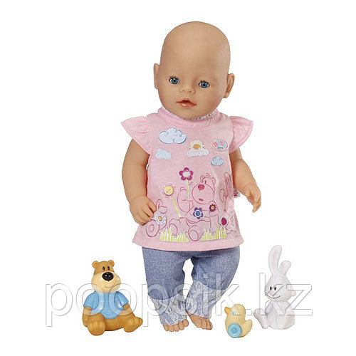 BABY born Одежда для куклы 43см с игрушками животными - фото 2 - id-p67720267