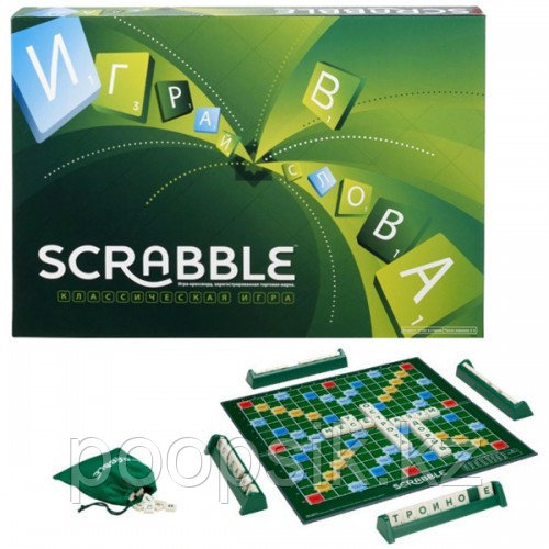 Настольная игра Scrabble Классический Y9618 - фото 4 - id-p67720582
