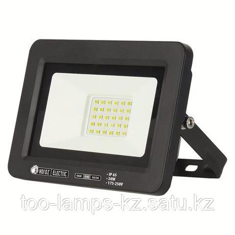 Прожектор герметичный светодиодный ASLAN-30 30W Черный 6400K 175-250V LED PROJ., фото 2
