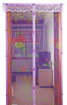Москитная сетка на дверь с магнитной лентой. Цветная. Алматы - фото 2 - id-p3125119