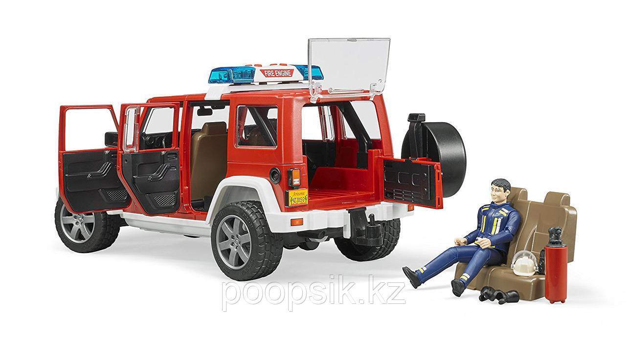 Пожарный внедорожник Jeep Wrangler Unlimited Rubicon с фигуркой - фото 2 - id-p67724256