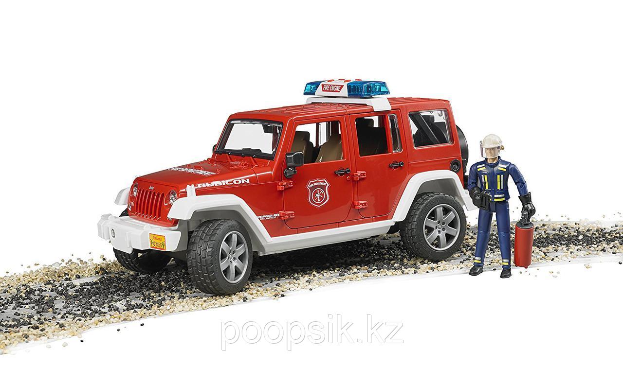 Пожарный внедорожник Jeep Wrangler Unlimited Rubicon с фигуркой - фото 3 - id-p67724256