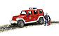 Пожарный внедорожник Jeep Wrangler Unlimited Rubicon с фигуркой, фото 3