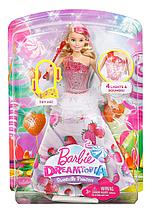 Кукла Барби Dreamtopia Конфетная принцесса со звуком и светом