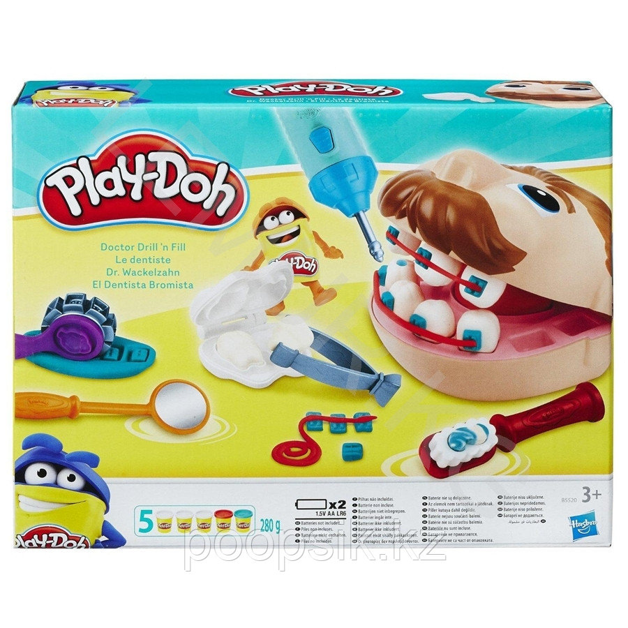 Мистер Зубастик пластилин Play-Doh