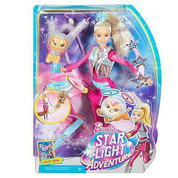 Барби с летающим питомцем Космическое приключение Barbie DWD24