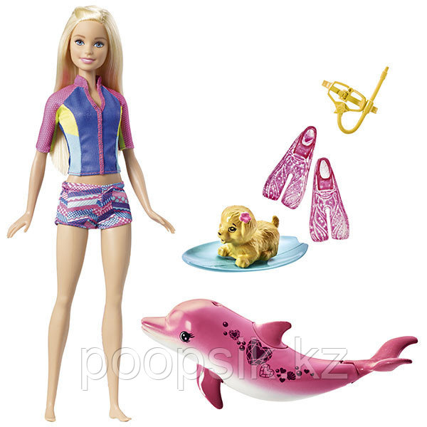 Barbie.Сказочный мир.Игровой набор "Подводное плавание" + Кукла-фея Barbie DHM51 - фото 1 - id-p67726919