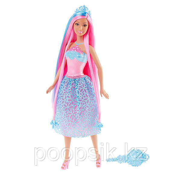 Barbie Куклы-принцессы с длинными розовыми волосами 
