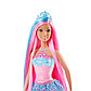 Barbie Куклы-принцессы с длинными розовыми волосами , фото 3