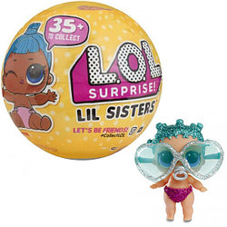 Кукла-сюрприз L.O.L. «Маленькая сестренка LOL Lil Sisters 3 серия 2 волна»