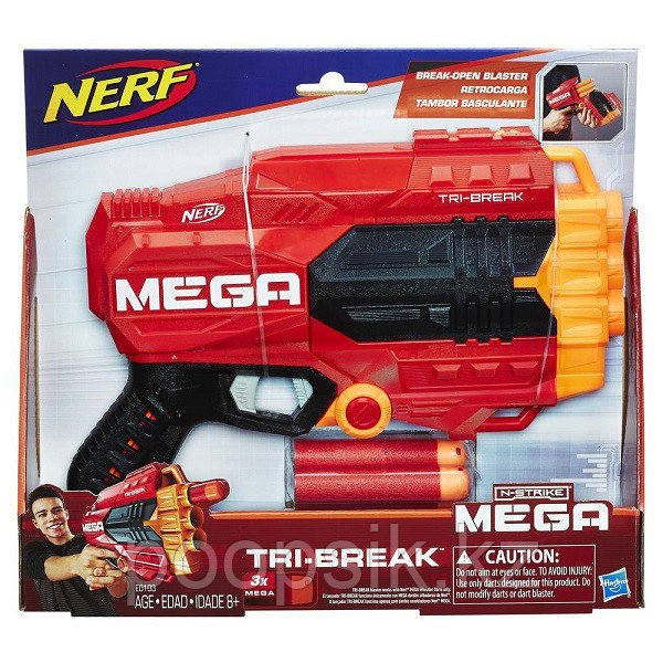 Nerf Мега Три-брейк E0103 - фото 2 - id-p67727123