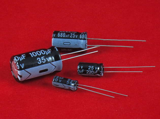 Алюминиевые электролитические конденсаторы, фото 2