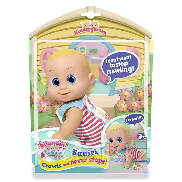 Bouncin' Babies 802002 Кукла Баниэль ползущая, 16 см - фото 2 - id-p67727744