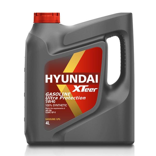 Моторное масло Hyundai XTeer Gasoline Ultra Protection 5W40 4L - фото 1 - id-p67749628