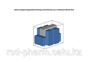 Термоконтейнер ТМ-8 в гофрокоробке, фото 3