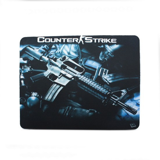 Коврик для мыши X-Game Counter Strike CS GUNS V1B, 210x260x3mm Блистер
