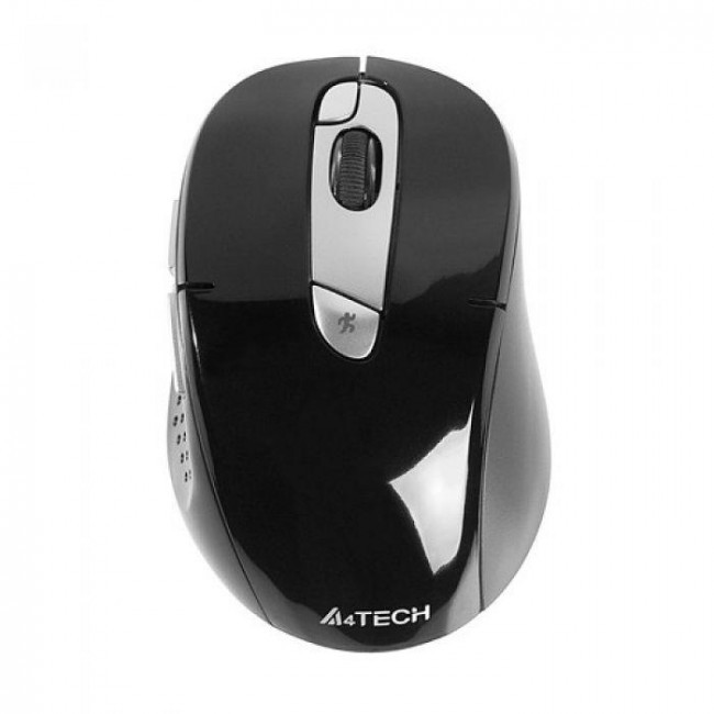 Мышь A4 Tech G11-570FX, USB ,Mouse Wireless Optical Mouse, 800-2000dpi, 6 buttons, black-blue