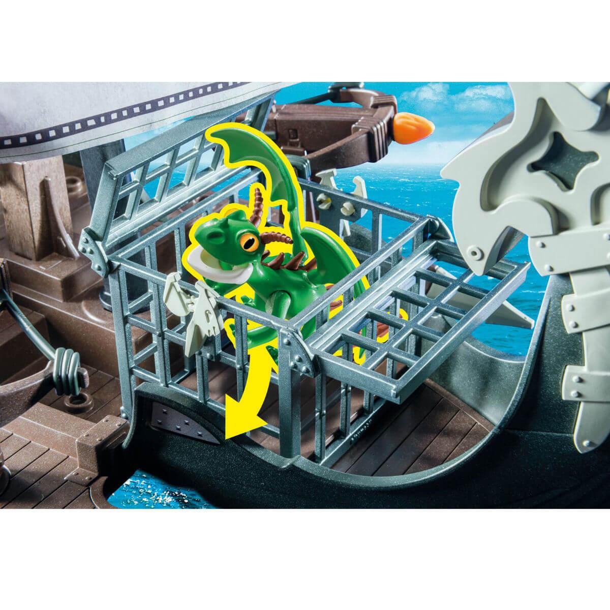Конструктор Playmobil Драконы: Корабль Драго 9244pm
