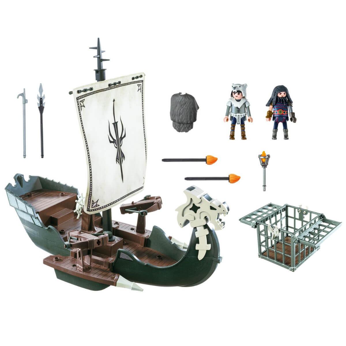 Конструктор Playmobil Драконы: Корабль Драго 9244pm