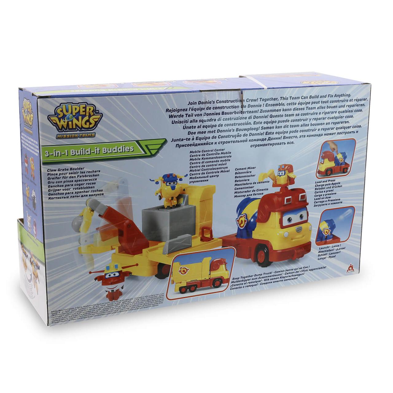 Машина Super Wings Рэми с мини-трансформером Донни EU730814