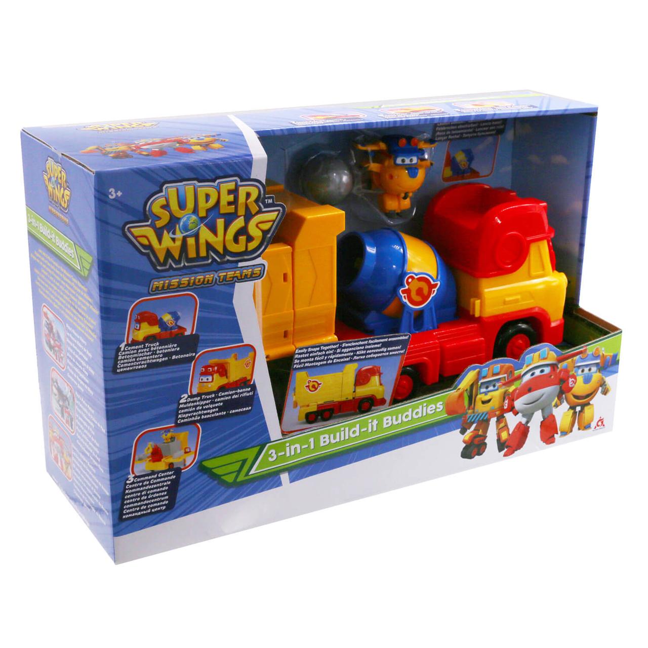 Машина Super Wings Рэми с мини-трансформером Донни EU730814
